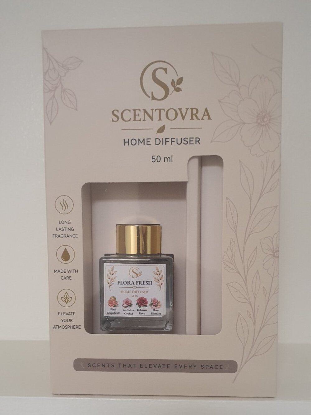 Home Reed Diffuser - Flora Fresh 50ML - Picture 6 of 7